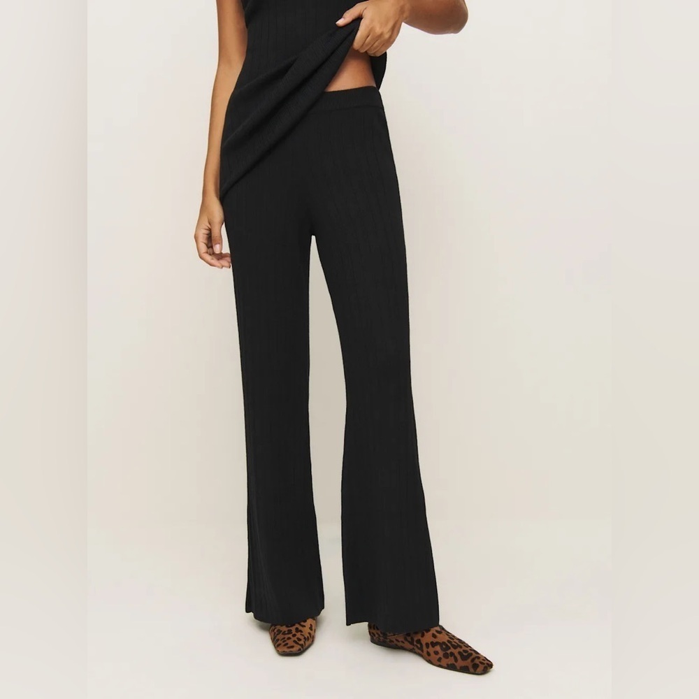 Reformation Novah Regenerative Merino Sweater Pants Size Small NWT - Picture 3 of 8